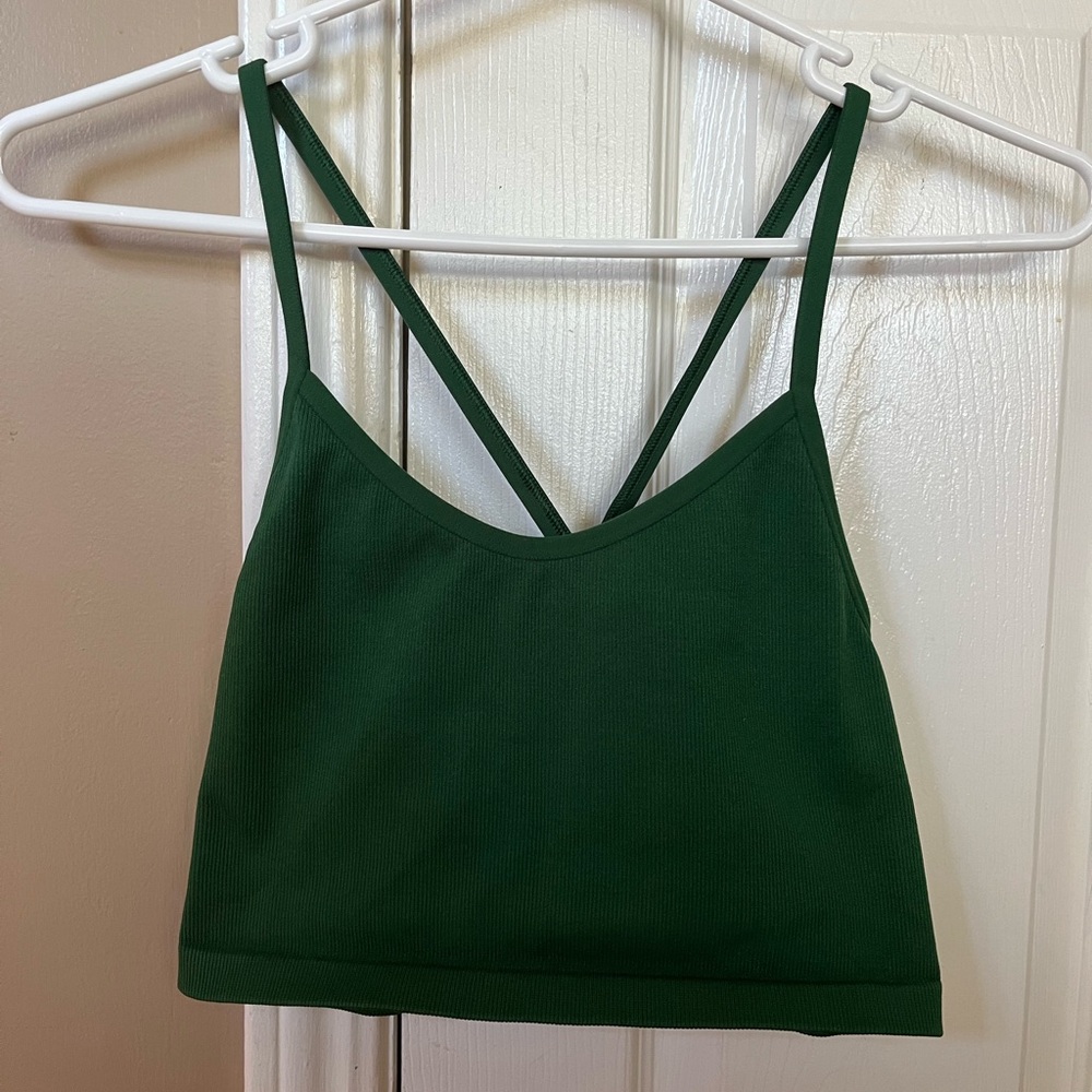 Aerie Green Crop Top